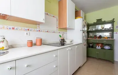Una cocina o zona de cocina en Habitación piso compartido