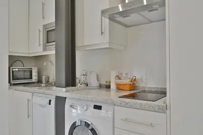 Una cocina o zona de cocina en SunShine Cruz Conde
