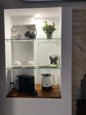 Una cocina o zona de cocina en El patio de Regina
