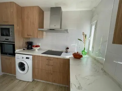 Una cocina o zona de cocina en CASA RURAL VlLLA ALGABA