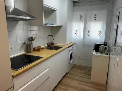 Una cocina o zona de cocina en Sevilla Centro Histórico Cerca Estación AVE
