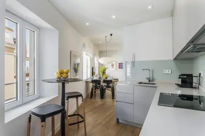 Una cocina o zona de cocina en Pop Art,Hideaway Rooftop Private Rinconcillo