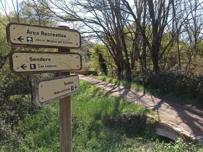 Paisaje cerca of this country house