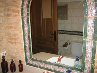 Un baño de Casa Rural La Villa