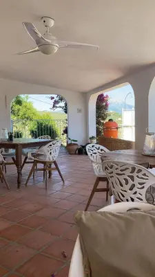 Zona de estar de Casa la Quinta