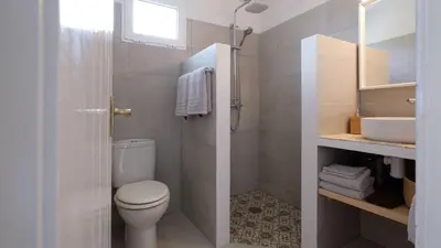 Un baño de Casa la Quinta