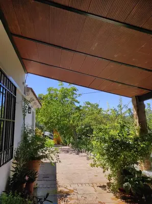 Jardín al aire libre en Puente Piedra