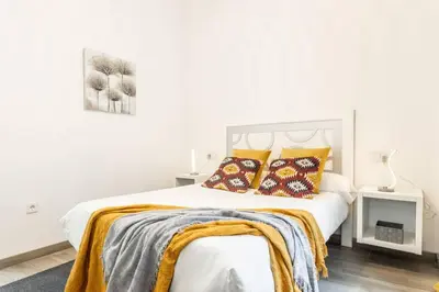 Cama o camas de una habitación en Pop Art, Encanto de San Luis y Centro Histórico