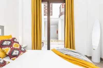 Cama o camas de una habitación en Pop Art, Encanto de San Luis y Centro Histórico