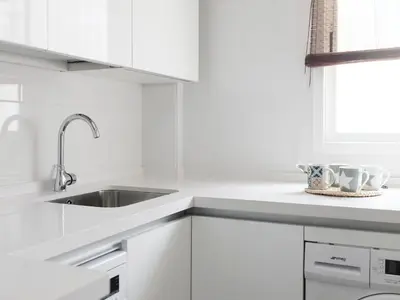 Una cocina o zona de cocina en Alfaros