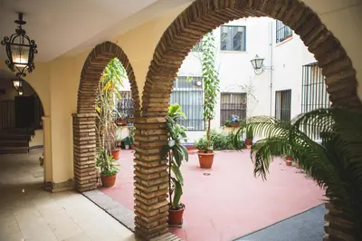 Jardín al aire libre en Apartamento PASEO DE LA RIBERA