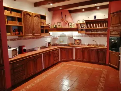 Una cocina o zona de cocina en Casa D Mis Dos Gitanillas