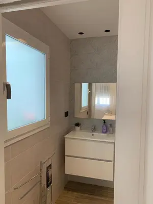 Un baño de Casa Raquel,caminito del Rey