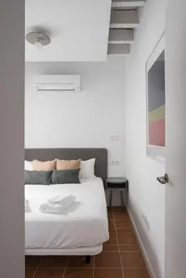 Cama o camas de una habitación en Don Fadrique Apartments by Olala Homes