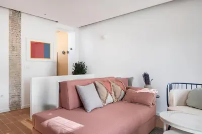 Zona de estar de Don Fadrique Apartments by Olala Homes