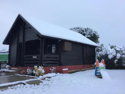 Casa Rural Las Bodegas en invierno