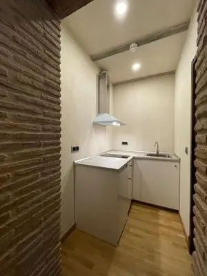 Una cocina o zona de cocina en APARTAMENTOS RURALES POSADA DE LLERENA