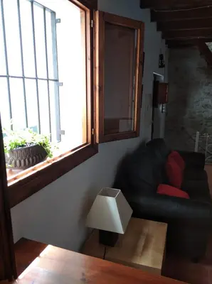 Zona de estar de La Casita de Papel Alhama de Granada