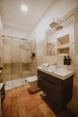 Un baño de Posada La Casa Del Pintor