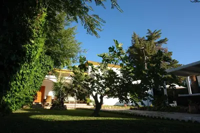 Jardín al aire libre en CampoParaíso Jaén-Casa Rural