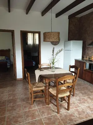 Una cocina o zona de cocina en Apartamentos Vilo, Axarquía Rural
