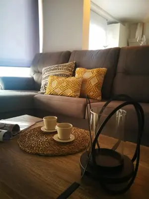 Zona de estar de Vivienda Turística Jaén Interior PARKING GRATUITO