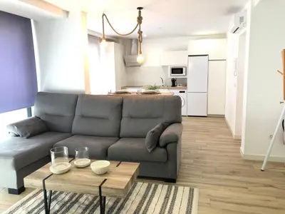Una cocina o zona de cocina en Vivienda Turística Jaén Interior PARKING GRATUITO