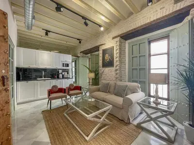 Una cocina o zona de cocina en Judería de Sevilla III - Luxury Apartments