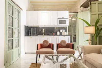 Una cocina o zona de cocina en Judería de Sevilla III - Luxury Apartments