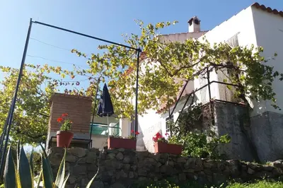 Jardín al aire libre en Cortijo 