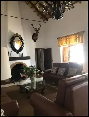 Zona de estar de Luxurious Villa in Córdoba + Pool