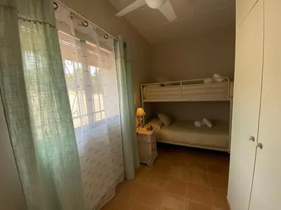 Cama o camas de una habitación en Las Chorreras del Orejón 1
