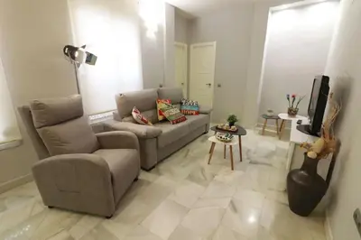 Zona de estar de Apartamento Cristo de Burgos - Kainga Homes