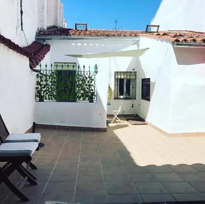 Un balcón o terraza de Casa rural La Rosa de Llerena