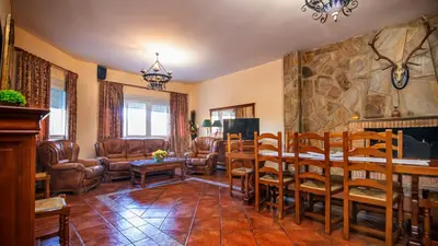 Zona de estar de Villa Fuji Sierra de la Pandera Jaén