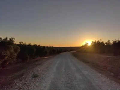 Amanecer o atardecer desde la casa o chalet o alrededores