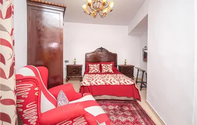 Cama o camas de una habitación en Lovely Apartment In Montefrio