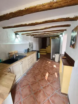 Una cocina o zona de cocina en Cortijo Las Rodrigas