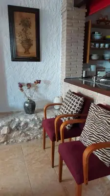 Zona de estar de La casa de Tento