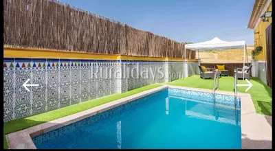 Piscina en o cerca de Casa rural Los Alcaidejos con piscina