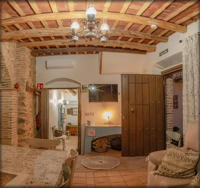 Zona de estar de Casa Rural La CasAna
