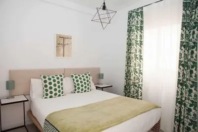 Cama o camas de una habitación en ISG Apartments Alhóndiga- Piscina Casco Antiguo Free Parking