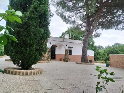 Jardín al aire libre en Casa Rural San Antonio