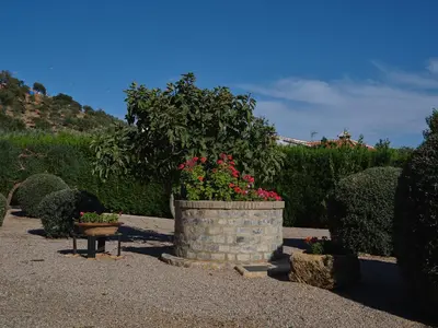 Jardín al aire libre en VILLA BASILIO