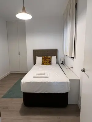 Cama o camas de una habitación en ISG Apartments Casa Virginia-Alameda