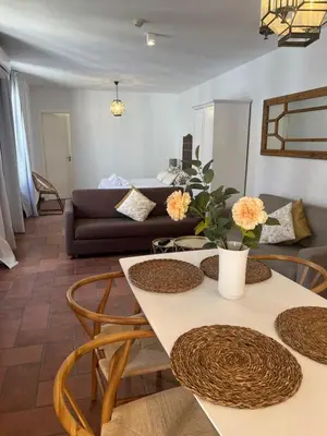 Zona de estar de La Jⲟya de los Patios - Apartamentos Turísticos