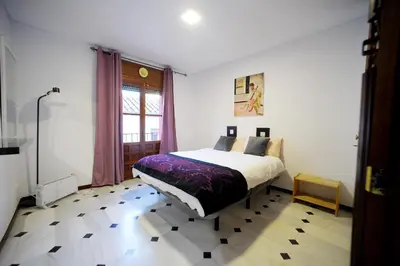 Cama o camas de una habitación en San Basilio´s Red House