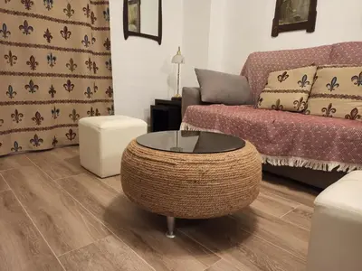 Zona de estar de Alojamiento Rural Casa Triana