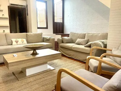 Zona de estar de RIBERA SUITE CÓRDOBA