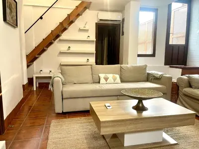 Zona de estar de RIBERA SUITE CÓRDOBA